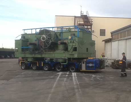 movimentazioni e sollevamenti industriali